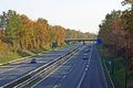 Blick von der  auf die Roßbrücke zwischen Espan und Poppenreuth, Herbst 2020
