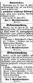 Versteigerung am Trödelmarkt, Fürther Tagblatt 18. Juni 1871