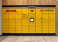 DHL Packstation 198 im Flair unter der Rolltreppe zum Expert, Schwabacher Str. 5