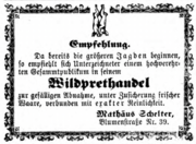 FÜ-Tagblatt 1860-10-09 Wildpret.png