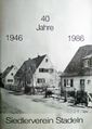 40 Jahre Siedlerverein Stadeln, Festschrift