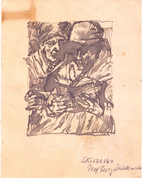 Datei:Federzeichnung Georg Schildknecht.jpg