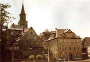 Michaeliskirche von der Kapellentraße aus 1974 img915.jpg