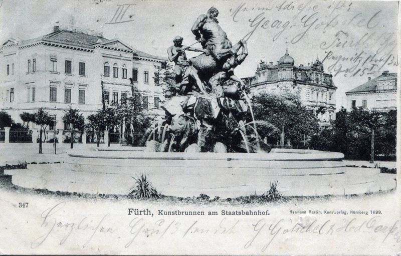 Datei:AK Centaurenbrunnen 1899.jpg