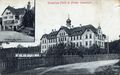 Waldkrankenhaus mit dem Wohnhaus für Ärzte, gel. 1911