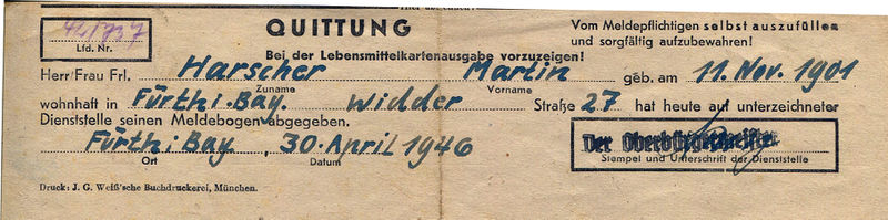 Datei:Quittung Entnazifizierungsbogen 1946.jpg
