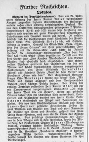 1 nürnberg-fürther Israelisches Gemeindeblatt Kantor Adler Konzert 1.Mai 1928.png