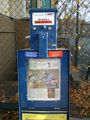 Zeitungsautomat mit der US-amerikanischen Armeezeitung "Stars and Stripes" an der Steubenstraße