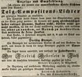 Zeitungsanzeige von <!--LINK'" 0:9-->, Dezember 1843