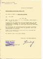 Kaufmannsgenhilfeprüfung 1965 - mündl. Prüfungseinladung bei Firma Götz