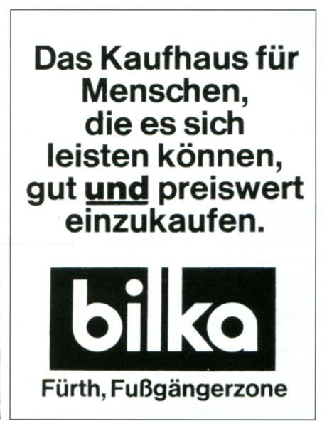 Datei:Werbung Kaufhaus Bilka.jpg