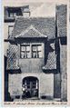 Das kleinste Haus in Fürth, Postkarte <span class="smw-highlighter" data-type="8" data-state="inline" data-title="Hinweis" title="Urheber: Verlag Ludwig RiffelmacherLizenz: cc-by-sa-3.0"><span class="smwtticon note"></span><span class="smwttcontent">Urheber: Verlag Ludwig Riffelmacher<br>Lizenz: cc-by-sa-3.0</span></span>