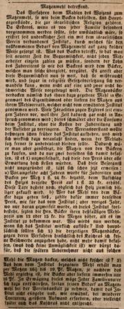 1 Artikel Matzenstreit Fürther Tagblatt 14.02.1849.png