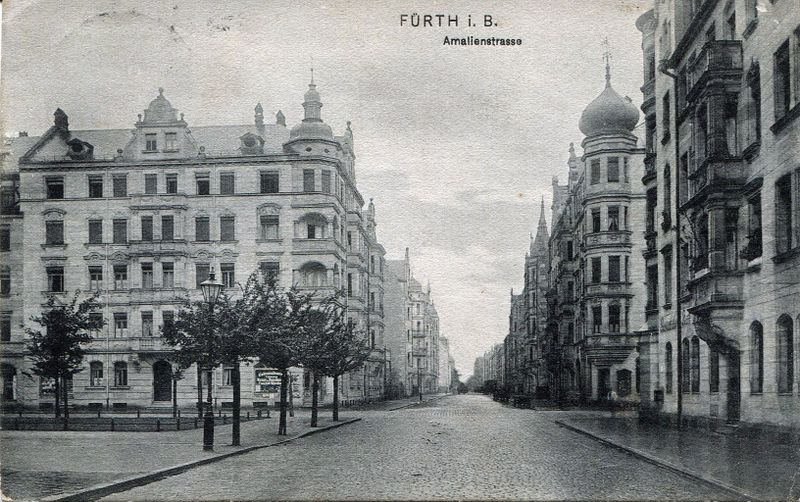Datei:AK Amalienstraße gel 1910.jpg