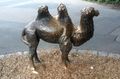 Bronzeskulptur im Tiergarten Nürnberg