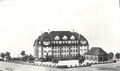 Grundschule Frauenstraße, Hofansicht, Schaubild um 1907