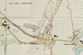 Ausschnitt aus einem Stadtplan von 1905, in dem der "Mailänders Keller" mit der Nr. 22 eingezeichnet ist. Nördlich davon liegt der <!--LINK'" 0:186-->.