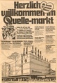 Zeitungsbeilage zur Wiedereröffnung des Quelle-Marktes in Nürnberg am 6. Oktober 1984