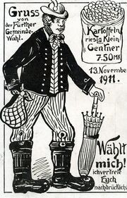 AK Gruss von der Fürther Gemeindewahl 13 Nov 1911.jpg