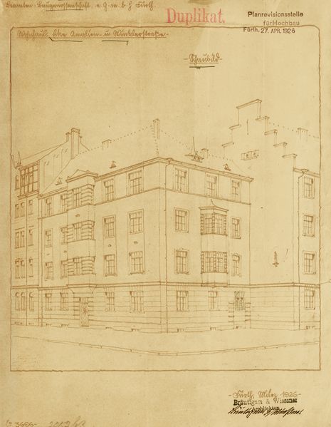 Datei:Ansichtsplan Amalien 1926.jpg