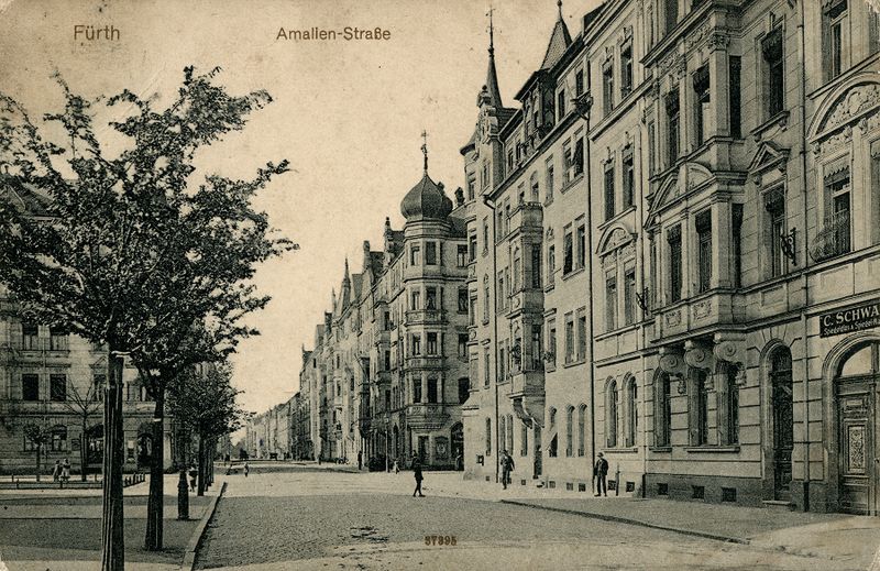 Datei:Amalienstraße (einst).jpg