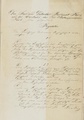 Regulativ zur Benutzung des Leichenhauses, 28. Oktober 1870, handschriftlich