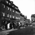 v.l.n.r.: Mohrenstraße 9 - 21; rechts 12; Aufnahme 1934