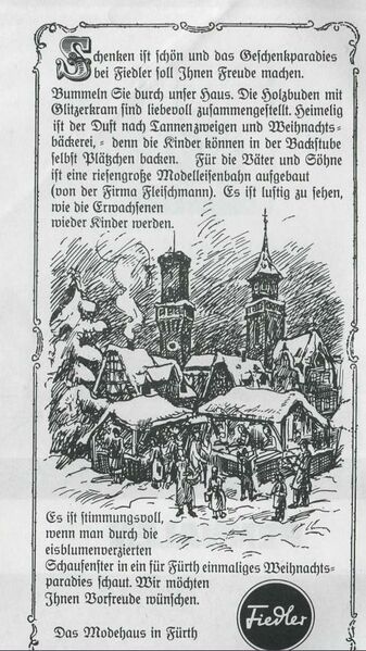 Datei:Werbung Modehaus Fiedler 1976.jpg