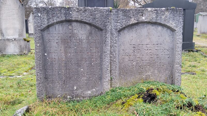 Datei:Grab Frumat Fanny und Löb Lion.jpg