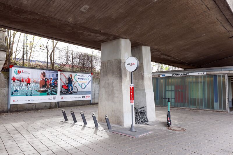 Datei:Stadtgrenze U-Bahn VAG-Rad April 2024 1.jpg