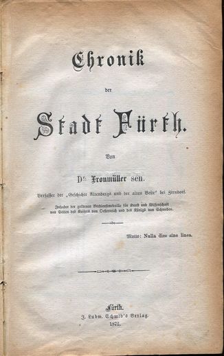 Chronik der Stadt Fürth 1872 (Buch).jpg