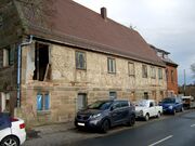 Brückenstraße 11 Blaue Dachrinne.JPG