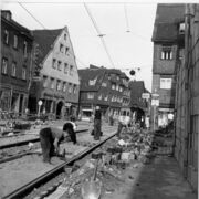 Gleisarbeiten Königstraße, 1969.jpg