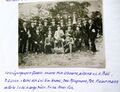 Foto alles Mitglieder des <a class="mw-selflink selflink">Vergnügungsverein Stadeln</a> mit Namenliste ca. 1920
