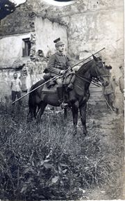 Ulanenaufnahme nach Gefecht von Lagarde mit L. Schildknecht.jpg