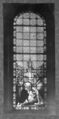 Auferstehungskirche, ehemaliges Chorfenster <i>„Die Anbetung der Hirten"</i>. Im Februar 1945 zerstört