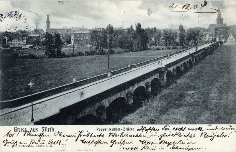 Datei:AK Ludwigbrücke gel 1904 12 21.jpg