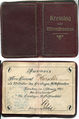 Mitgliedsausweis von Georg Harscher, SPD-Mitglied des Kreistages von 1914 bis 1928
