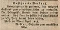 Verkaufsanzeige für das Wirtshaus <!--LINK'" 0:8-->, April 1842 <span class="smw-highlighter" data-type="8" data-state="inline" data-title="Hinweis" title="Lizenz: noc-nc-1.0"><span class="smwtticon note"></span><span class="smwttcontent">Lizenz: noc-nc-1.0</span></span>