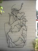 Westliche Waldringstr. 13 Drahtplastik.JPG