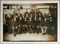 Gründungsmitglieder im Saal der früheren Gastwirtschaft Ulrich, 1901