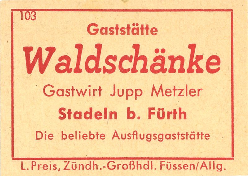 Datei:Werbeetikett Waldschänke.jpg