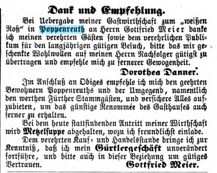 Datei:Weißes Roß, Ftgbl. 3.11.1860.png