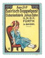 Historische  der Cichorienfabrik Julius Cohn. Sammelserie Nr. 12, Puppe