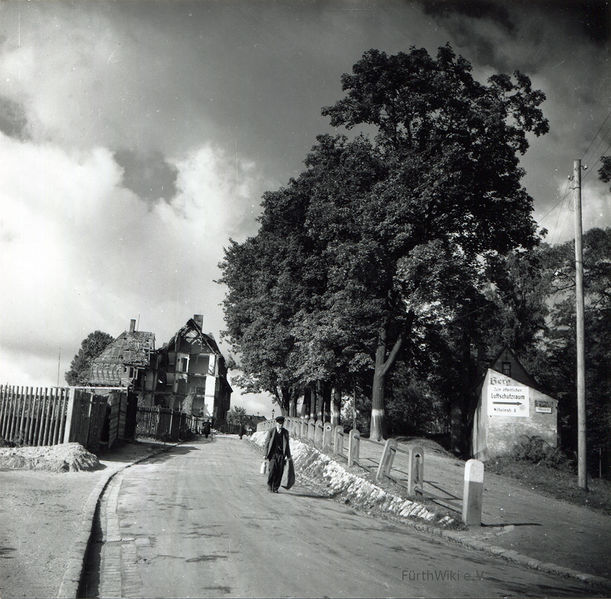 Datei:Hochstraße 1947 Wolfsschlucht Bergbräu.jpg