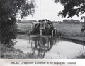 Wasserschöpfrad in der Rednitz bei Dambach, ca. 1925