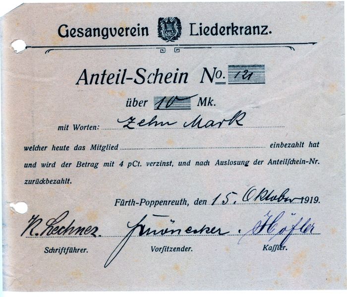 Datei:Anteil-Schein Liederkranz 1919.jpg