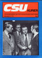 Titelblatt der Zeitschrift "CSU Kurier" der CSU Fürth vom April 1976