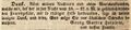 Feuer bei Heinlein in der oberen Fischergasse, Oktober 1841