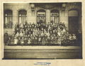 Aufnahme beschriftet mit  "Theodor Krauß, geb. 1914, Kindergarten der Niederbronner Schwestern, Winklerstr. 33, Aufnahme vom 1. Mai 1918"